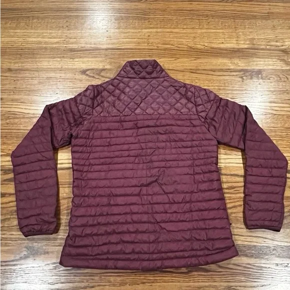 PATAGONIA Women's ALPLIGHT DOWN JACKET Dark Ruby Size LARGE - Picture 4 of 14